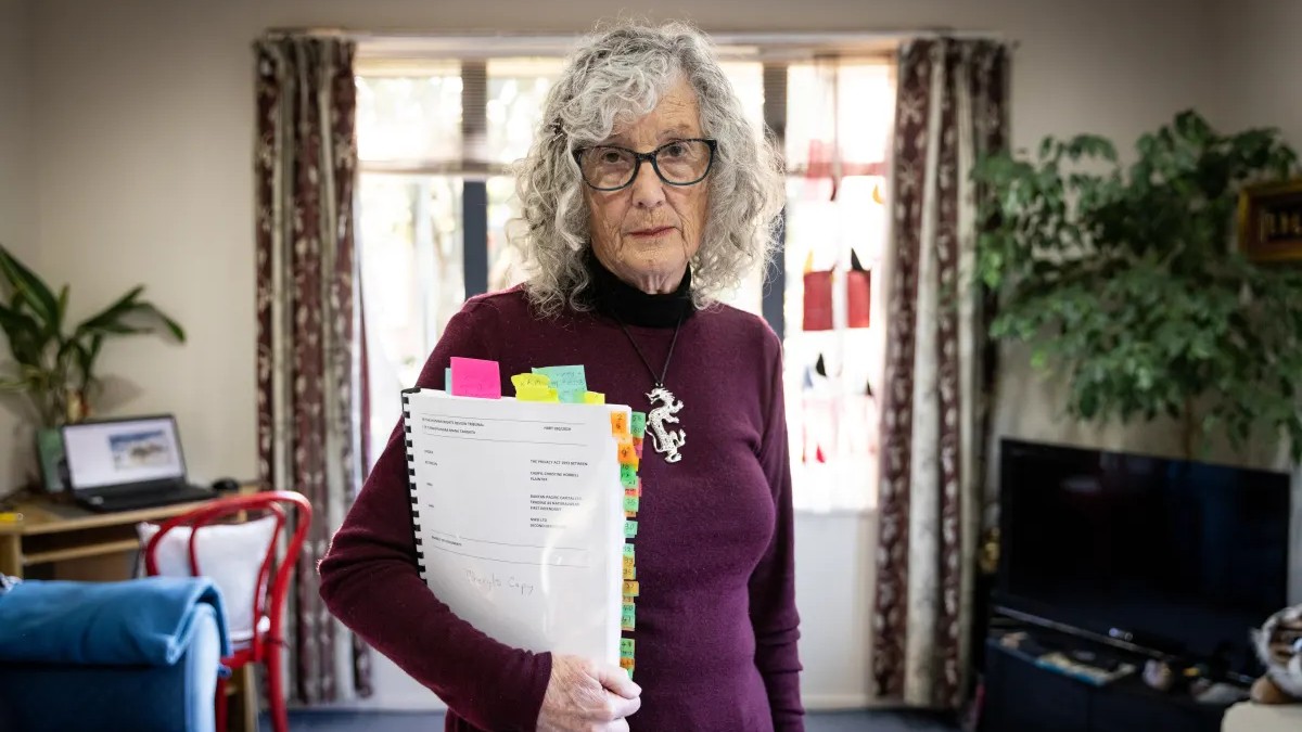 Cheryl Horrell represented herself in privacy proceedings against Naturalwear-linked companies.